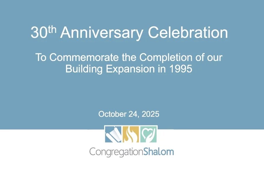 presentation cover for 30th anniversary celebration